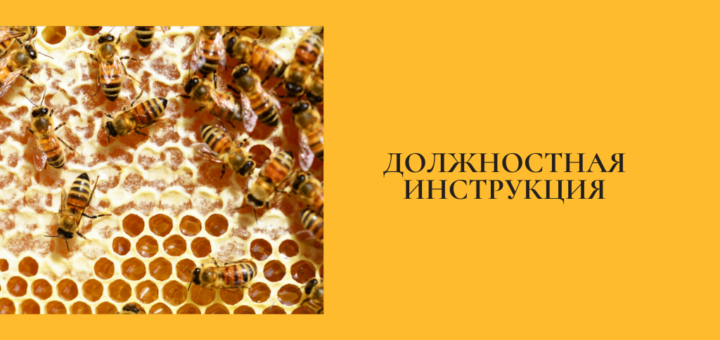 Должностная инструкция старшего пчеловода
